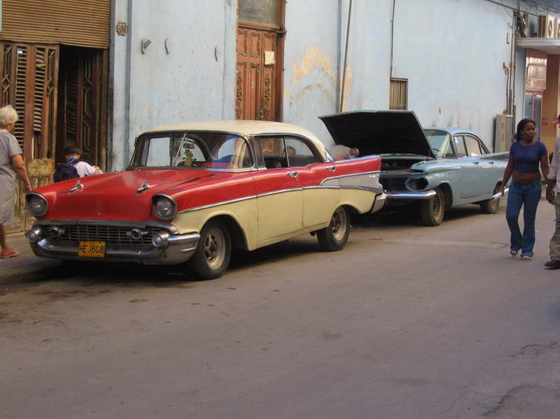 La tipica auto cubana questa qui