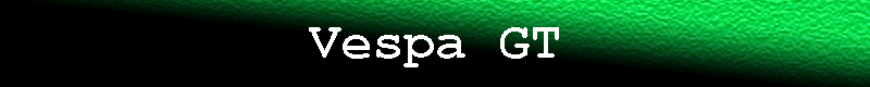Vespa GT