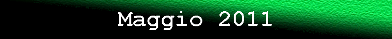 Maggio 2011